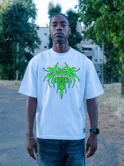 Boxy fit shirt 100% Cotone Acid Dragonfly