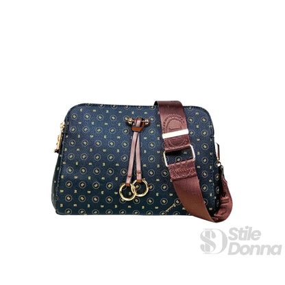 Briciole Borsa a Tracolla con Monogramma