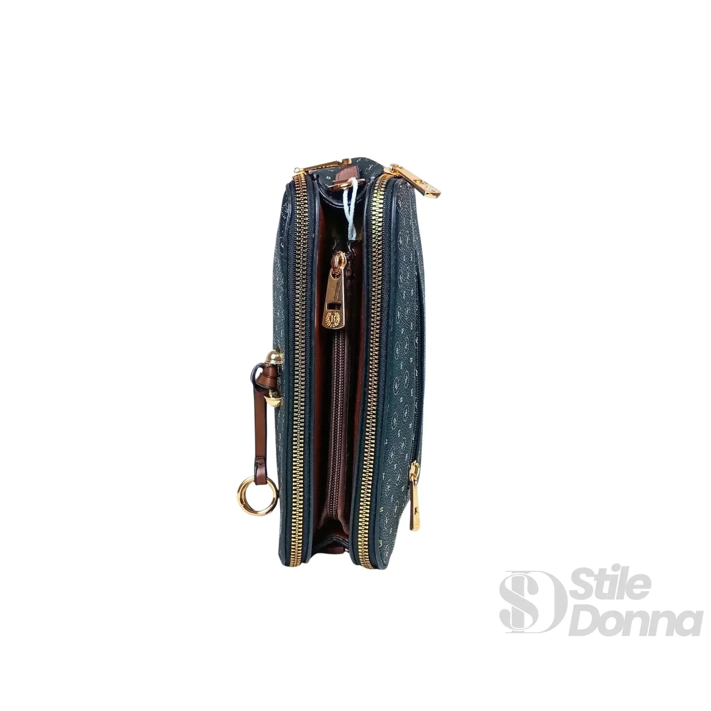 Briciole Borsa a Tracolla con Monogramma