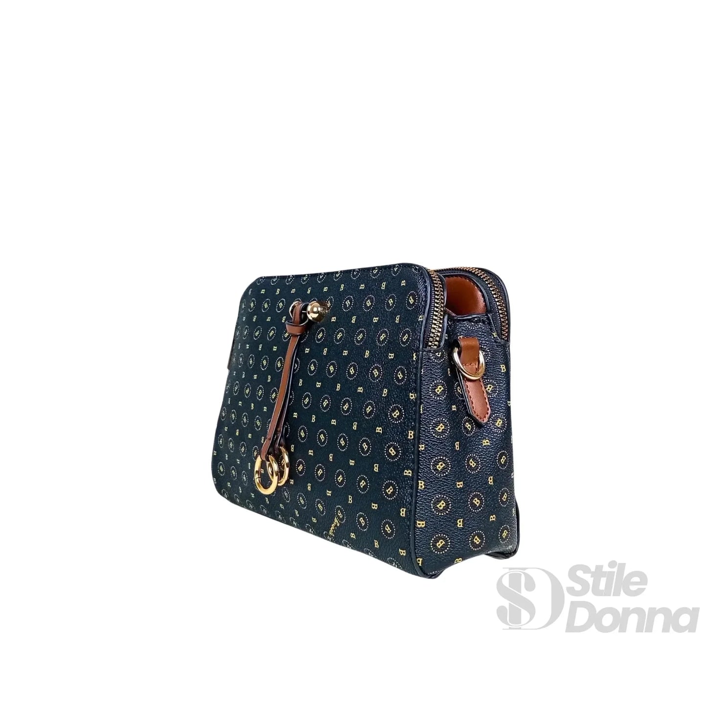 Briciole Borsa a Tracolla con Monogramma