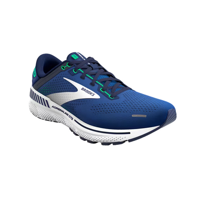 Brooks Scarpa Running Uomo Adrenaline GTS 22 Blu Verde - 110366
