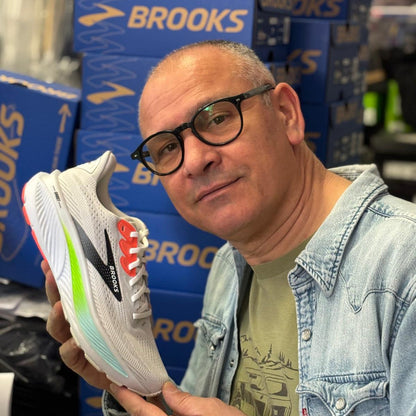 Brooks Scarpe Running Uomo Bianco Rosa Verde Ghost 17 - 110442 1D112