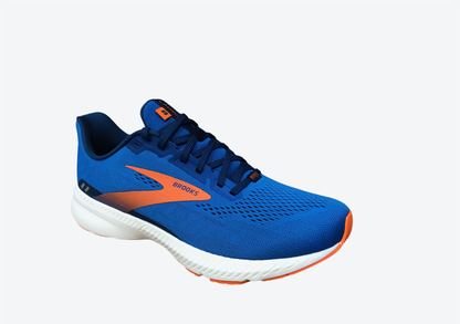 Scarpe Running Brooks Launch 8 Uomo Blu Arancio - Velocità e Leggerezza