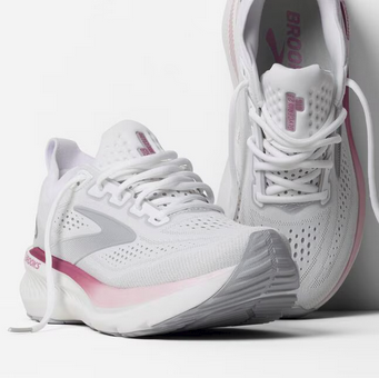 Brooks Scarpa Running Donna Glycerin GTS 23 120492133 Bianco