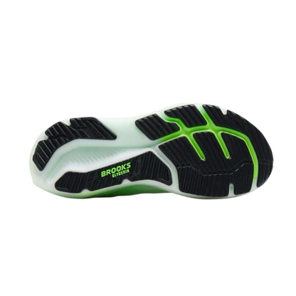 Brooks Scarpa Running Uomo Glycerin 23 Bianco Verde - 110476154