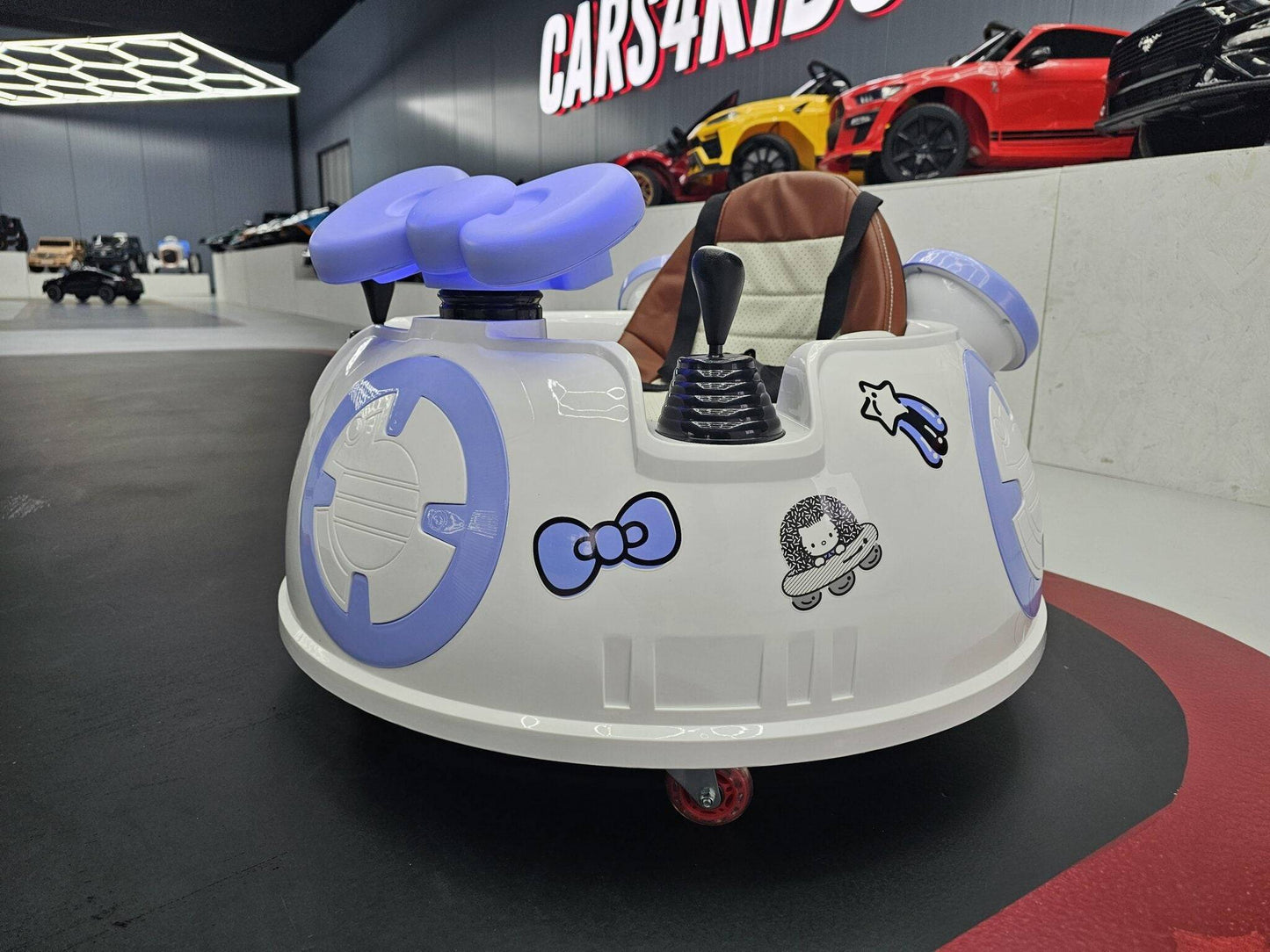 Elektro-Kinder-Autoscooter Hello Kitty 6 V – Weiß