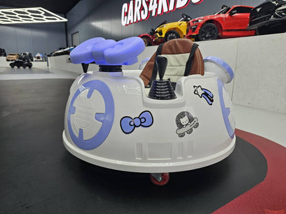Elektro-Kinder-Autoscooter Hello Kitty 6 V – Weiß