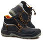 High-cut leather S3 Vam work safety shoe with toecap