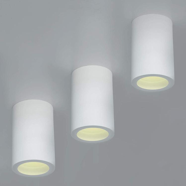 Universeller Strahler aus Gips, GU10, Wand-/Deckenleuchte, modern, für die Decke