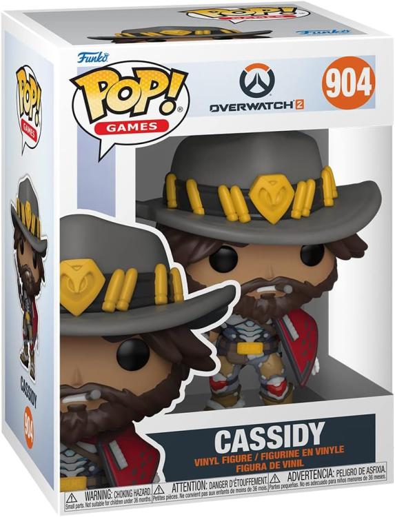 Funko Pop! Games - Overwatch 2 - (904) Cassidy - Videospiel Vinyl Figur 9cm