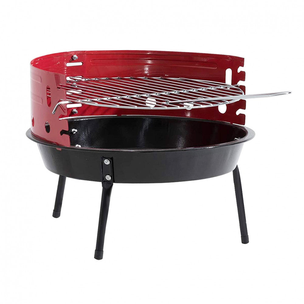 Barbecue da campeggio 23 con altezza di cottura regolabile