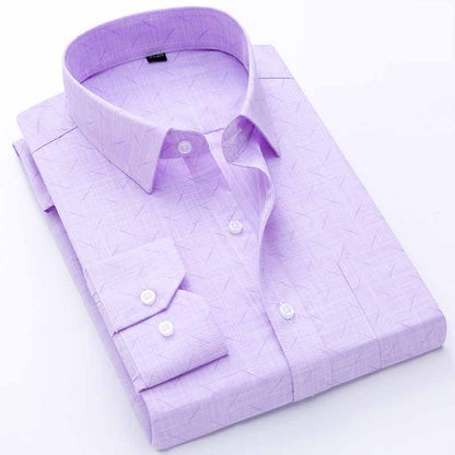 Camicia Casual da Uomo a Maniche Lunghe in Cotone – Comfort e Stile per Ogni Occasione