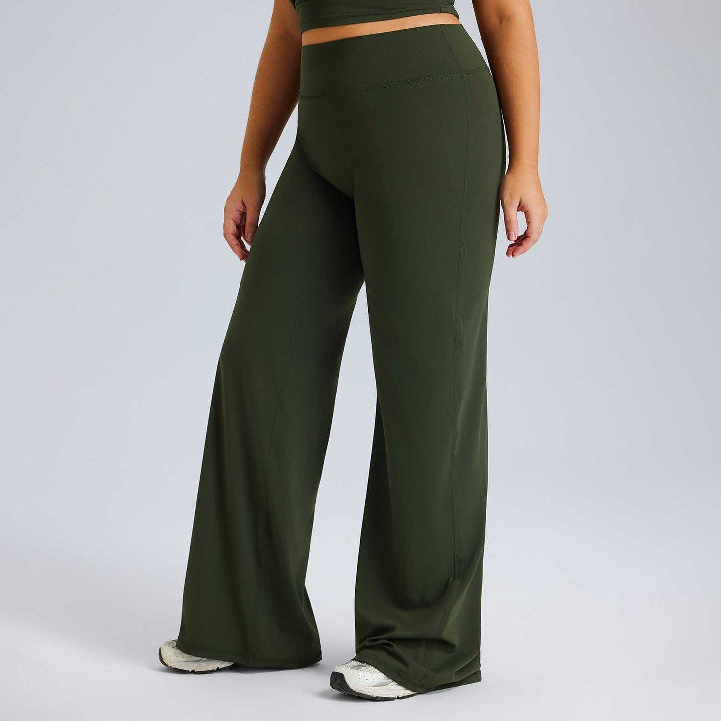 Tuta sportiva per donna  due pezzi, pantalone a gamba larga