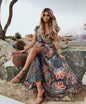 Women's dress, women's summer clothing with long summer skirt