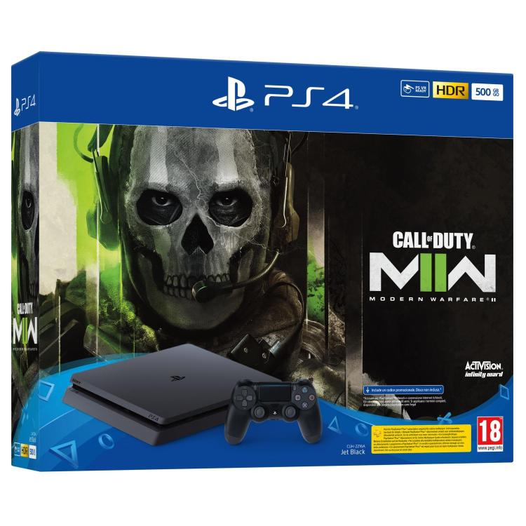 Sony Konsole Ps4 500Gb F Chassis (Bundle) Playstation 4 + Call Of Duty Mw2 Vch