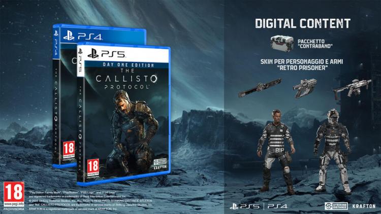 The Callisto Protocol Ps5 Spiel Eu Italienisch Playstation 5 Videospiel Neu