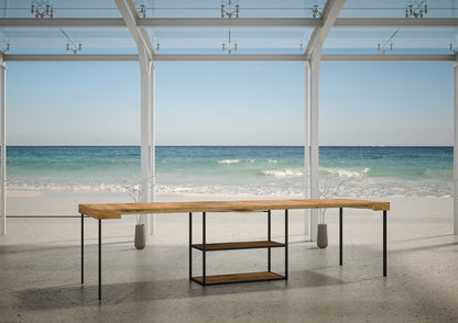 Consolle da Esterno Camelia: Eleganza Funzionale per Spazi di Ogni Tipo - 90x40x77 cm