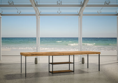 Consolle da Esterno Camelia: Eleganza Funzionale per Spazi di Ogni Tipo - 90x40x77 cm