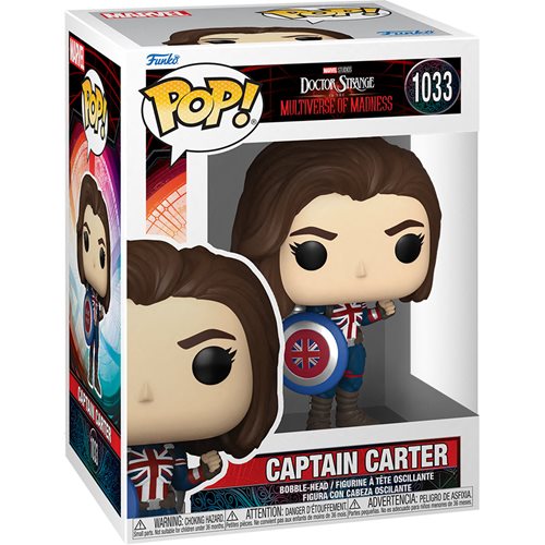 Funko Pop! Marvel Studios Doctor Strange 2 - Captain Carter (1033) Vinylfigur