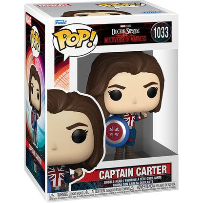 Funko Pop! Marvel Studios Doctor Strange 2 - Captain Carter (1033) Vinylfigur