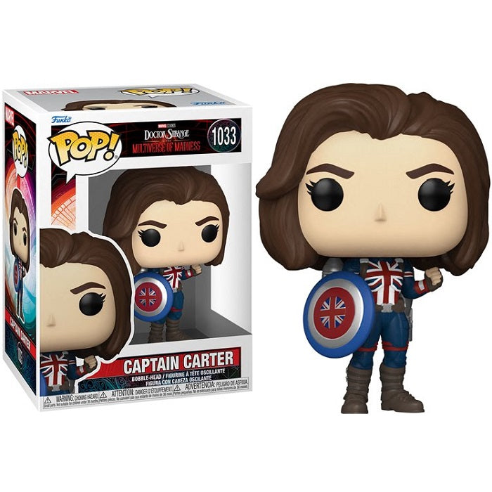 Funko Pop! Marvel Studios Doctor Strange 2 - Captain Carter (1033) Vinylfigur