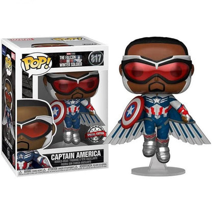 Funko Pop Marvel The Falcon Winter Soldier – Captain America 817 Sonderedition