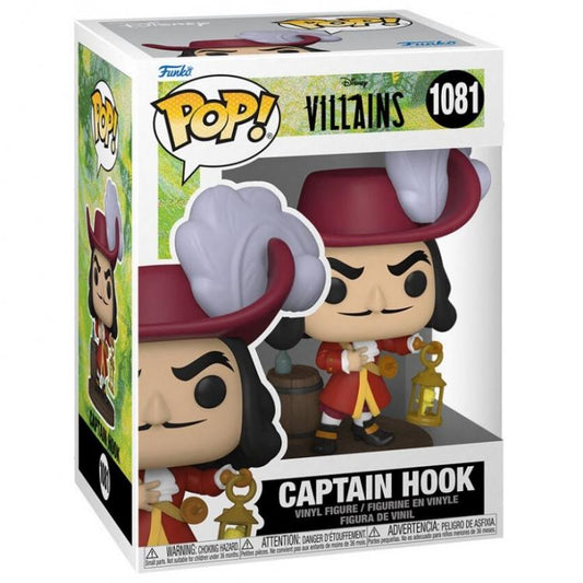 Funko Pop! Disney Villains - Captain Hook (1081) Sammelfigur Kapitän