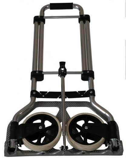 Carrello Pieghevole in Alluminio – 37x38x96 cm Aperto / 5x38x68 cm Chiuso