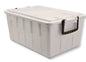 Stapelbare Food Box Kiste mit Deckel Weiß