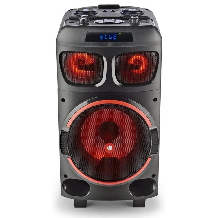 Ngs Aktiver Lautsprecher Trolley Speaker Bluetooth Mikrofon Karaoke Wild Dub Zero