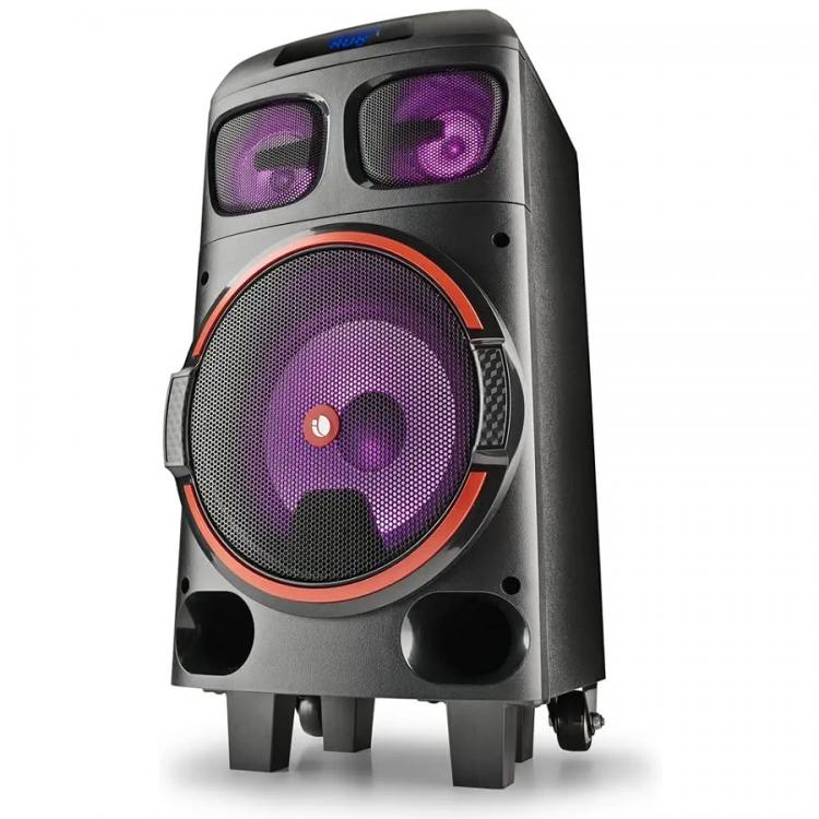 Ngs Aktiver Lautsprecher Trolley Speaker Bluetooth Mikrofon Karaoke Wild Dub Zero