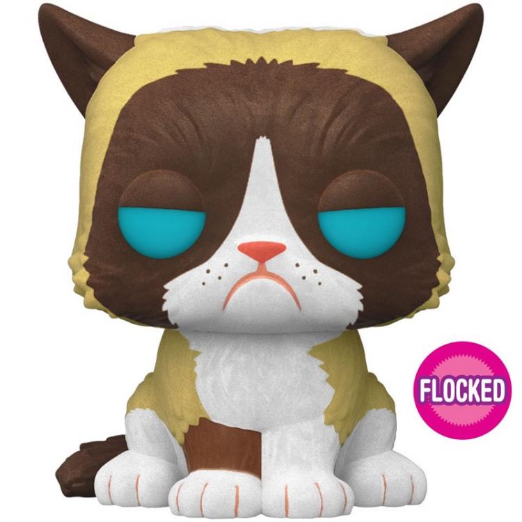 Funko Pop! Icons Grumpy Cat – Grumpy Cat (60) Flocked Exklusive Vinylfigur