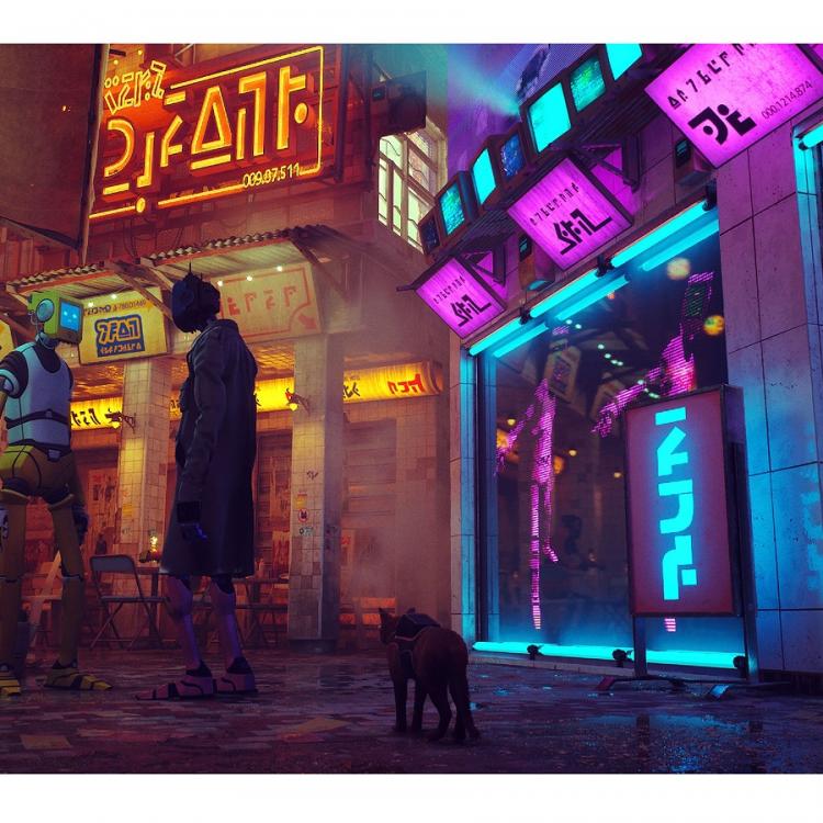 Stray Ps5 Videogioco Nuovo Italiano Gioco Play Station 5 Sigillato Cat Game