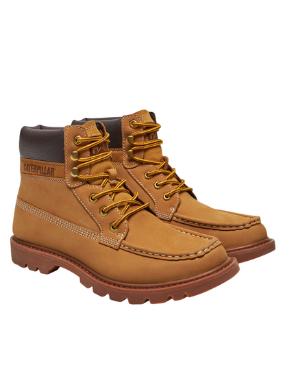 CAT Colorado Moc Toe P726065 Stivaletto Uomo Marrone Pelle Premium