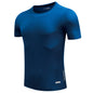 Men's jogging shirt, men's breathable gym shirt