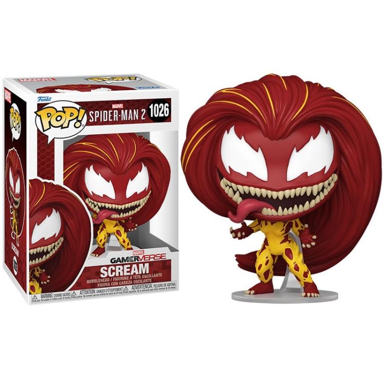 Funko Pop! Marvel Gamer Verse Spider-Man 2 – (1026) Scream Venom Figur 9cm