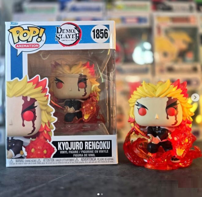 Funko Pop ! Animation Demon Slayer -  (1856) Kyojuro Rengoku 9Th Form Super 15Cm