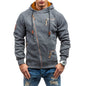 Men's full-zip hooded sweatshirt