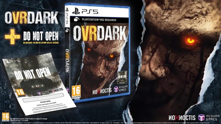 Ovrdark - Eine Do Not Open Story PS5 Spiel Playstation 5 VR2 EU Italienisch Horror