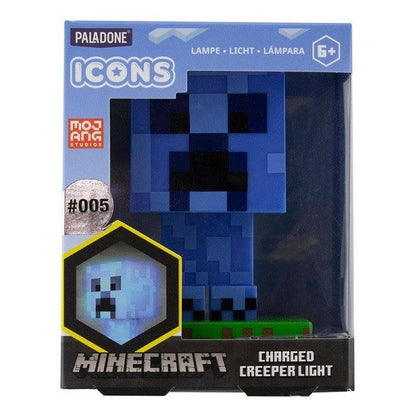 Paladone Minecraft Charged Creeper #005 Icon Zombie Lampe 3D Nacht Pp8004Mcf