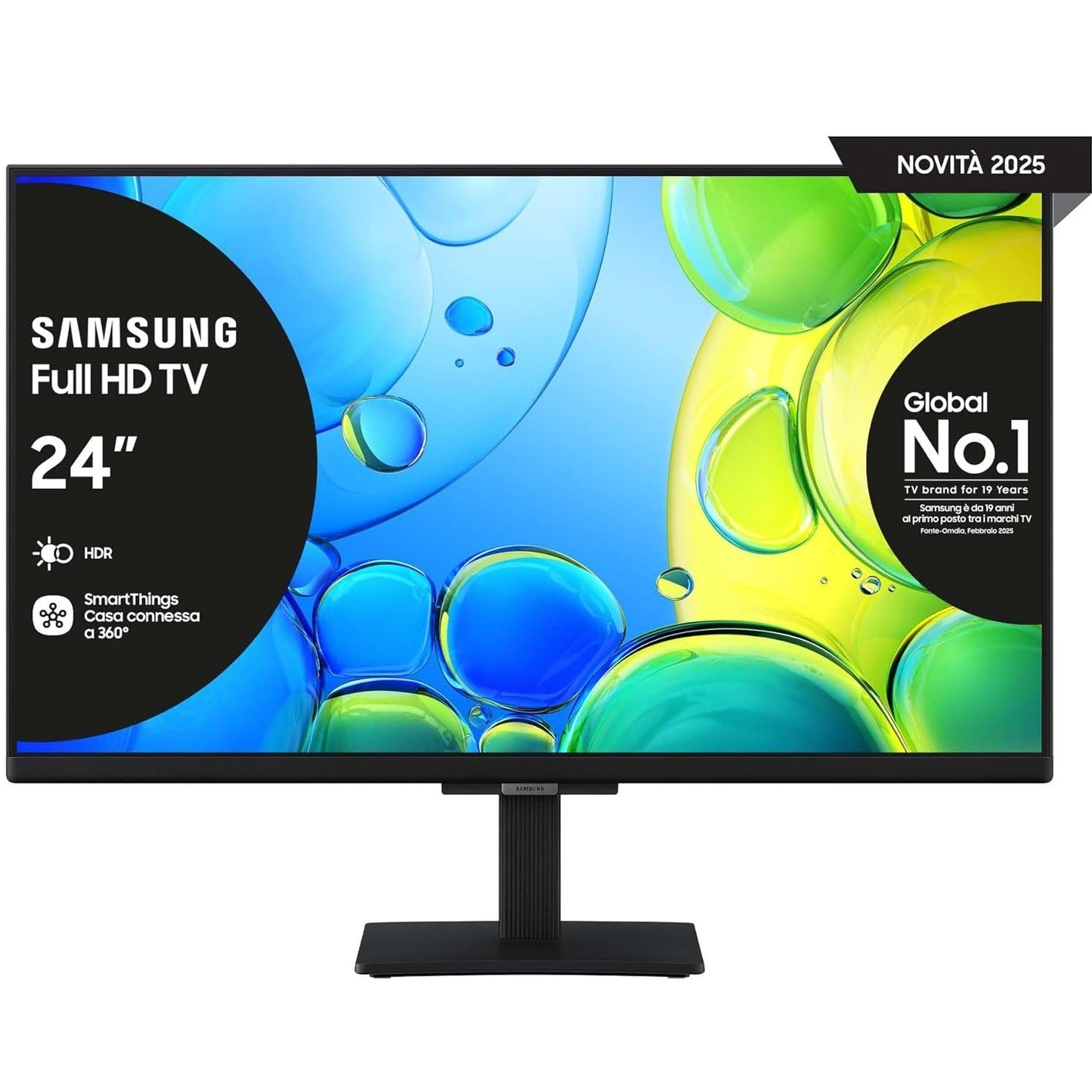 Samsung Smart TV 24" UE24F6002FKXXH FHD 2025 WLAN Internet Android
