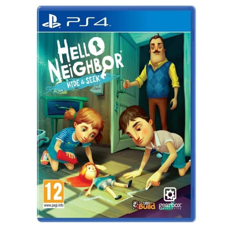 Hello Neighbor - Hide & Seek PS4 Spiel Italienisch Videospiel US-Import Versiegelt