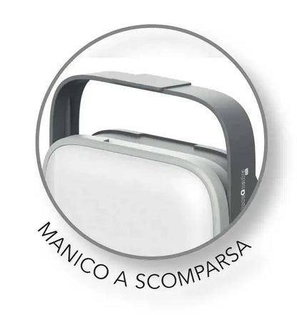 Wiederaufladbare LED-Lampe SLIDE 500 – Tragbar Notfall – 500 Lumen
