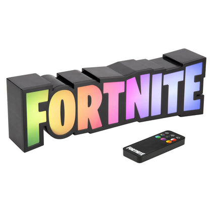 Paladone Lampe Fortnite Logo Light LED-Nachtlicht + Fernbedienung