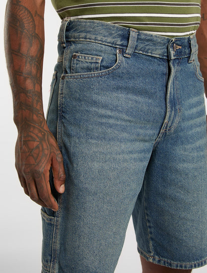 Dickies Shorts Denim Uomo Carpenter 993 11-Inch DK0A88FCL231 Blu