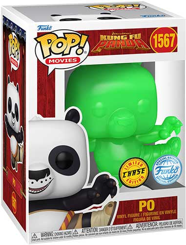 Funko Pop! Movies Kung Fu Panda 30th (1567) Po Chase Special Edition Figur 9cm