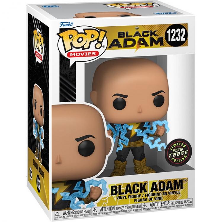 Funko Pop! Movies Black Adam – Black Adam (1232) Glow Chase Limited Edition