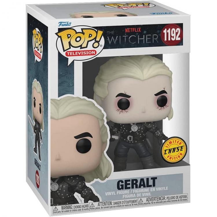 Funko Pop! Television Netflix The Witcher – Geralt (1192) Chase Limited Edition