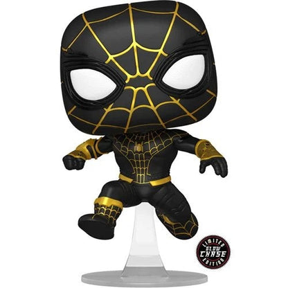 Funko Pop Spider Man No Way Home - Spider-Man 1073 Black and Gold Suit Mask Chase