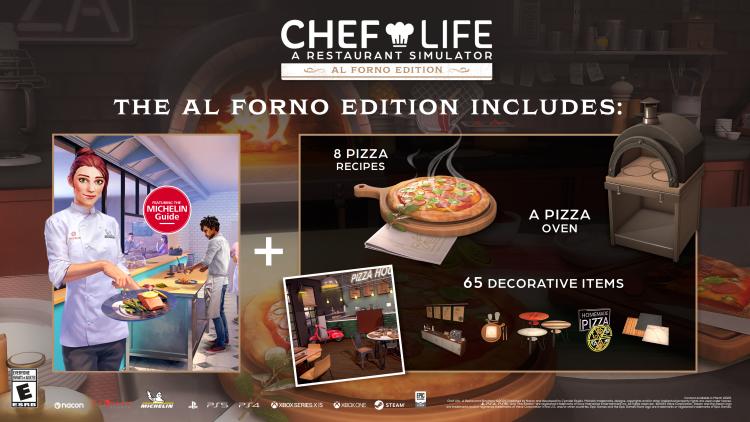 CHEF LIFE - AL FORNO EDITION PS4 KOCHSIMULATOR DEUTSCH PLAYSTATION 4